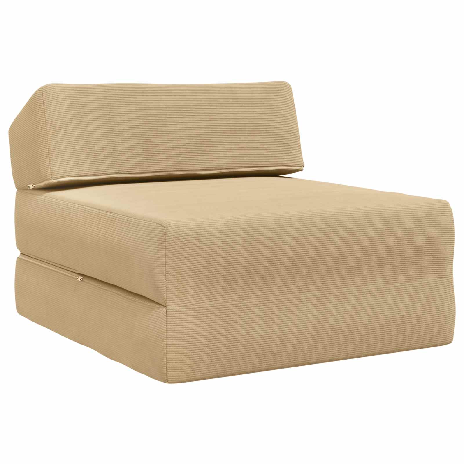 Klappsofa Bett Grün Grau 60 x 70 x 41 cm Stoff