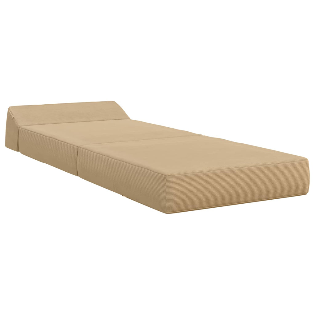 Klappsofa Bett Grün Grau 60 x 70 x 41 cm Stoff