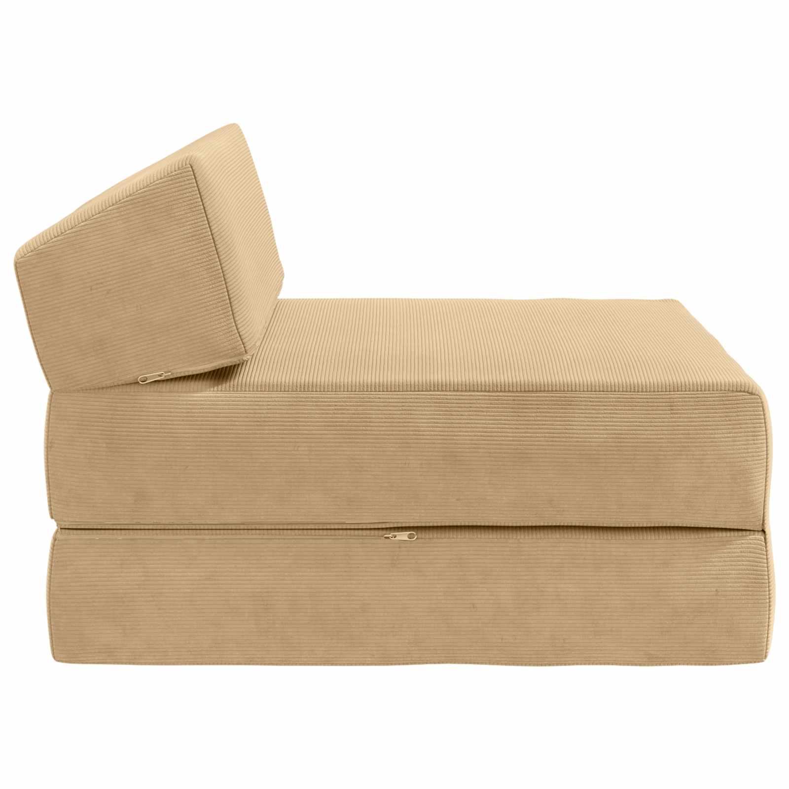 Klappsofa Bett Grün Grau 60 x 70 x 41 cm Stoff
