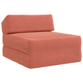 Klappsofa Bett Rot-Orange 60 x 70 x 41 cm Stoff