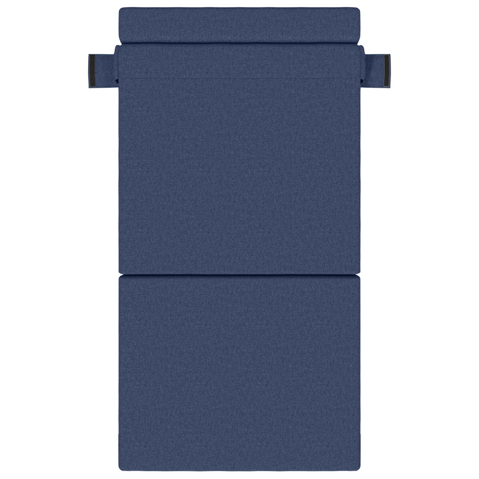 Klappsofa Bett Blau 70 x 72 x 60 cm Stoff