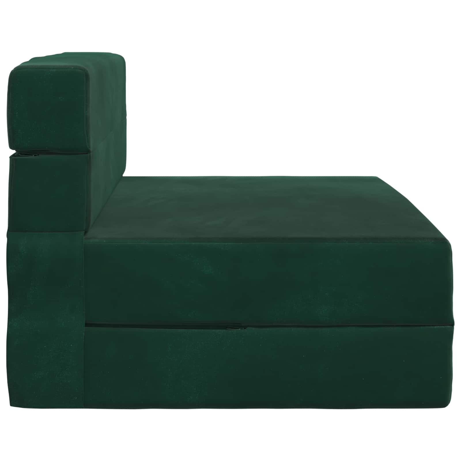 Klappsofa Bett Dunkelgrün 70 x 72 x 60 cm Stoff