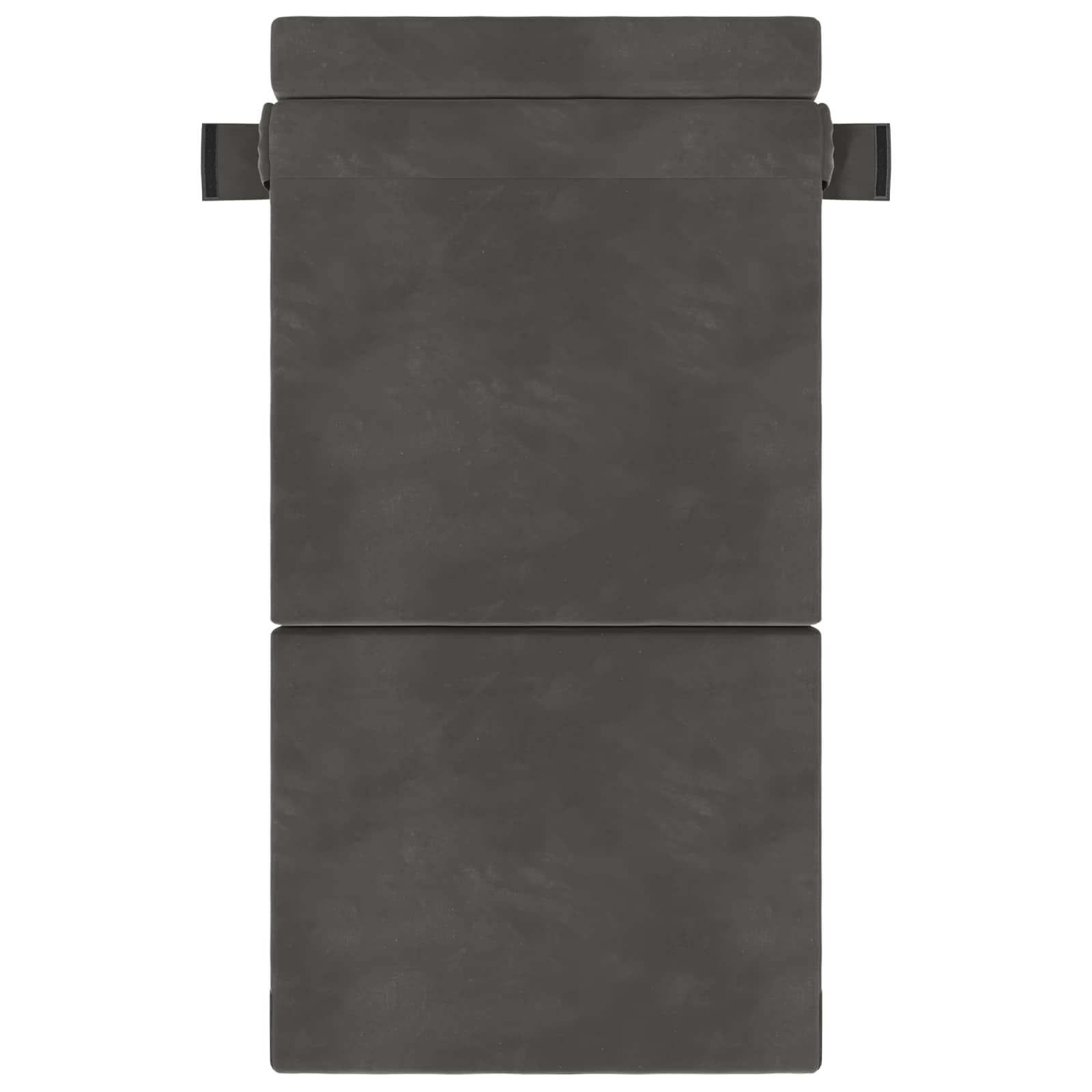 Klappsofa Bett Dunkelgrau 70 x 80 x 60 cm Stoff