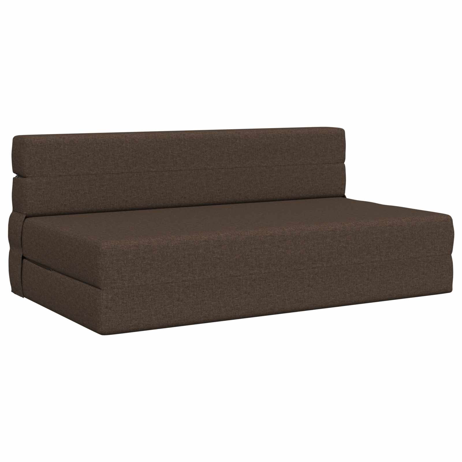 Klappsofa Bett Taupe 152 x 86,5 x 60 cm Stoff