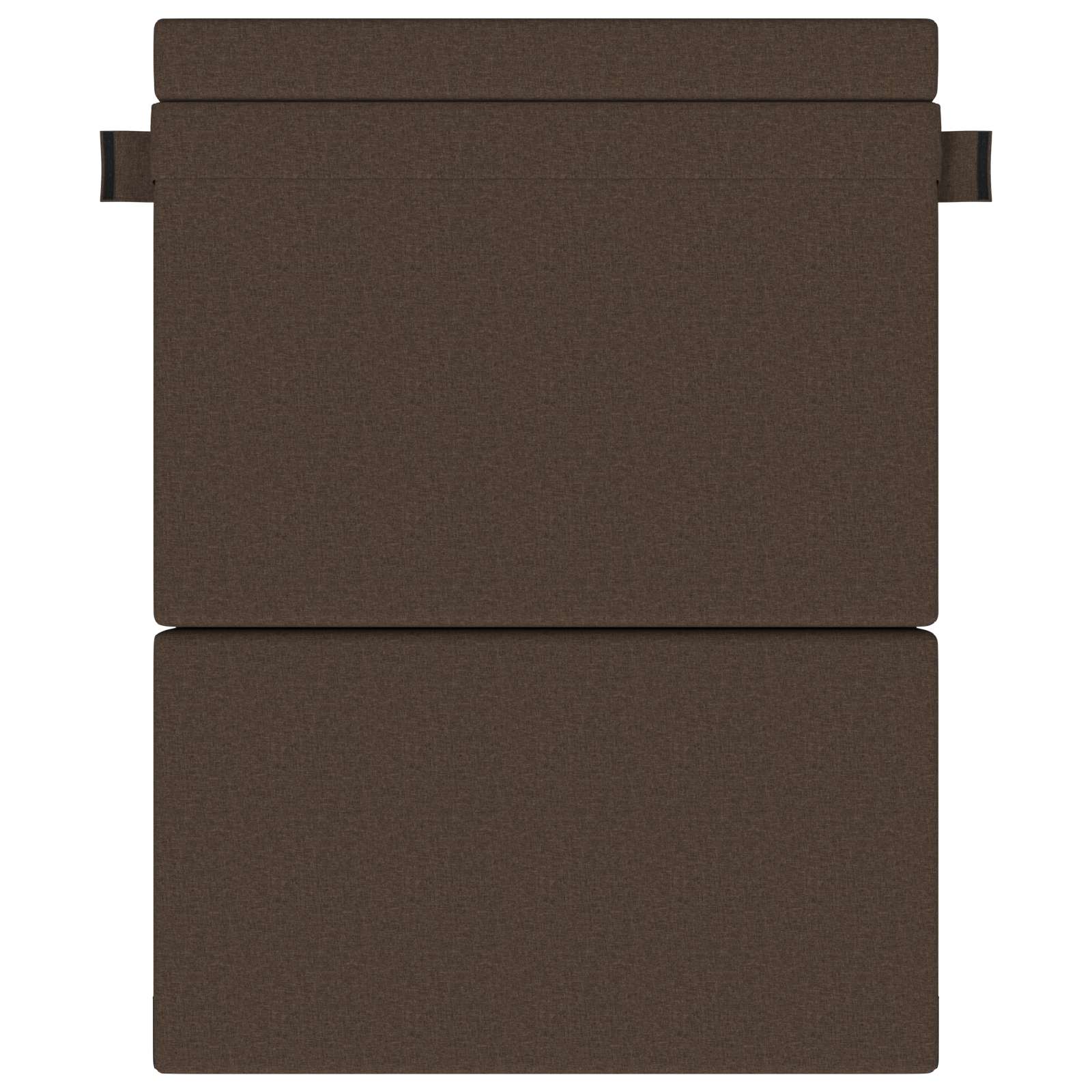 Klappsofa Bett Taupe 152 x 86,5 x 60 cm Stoff