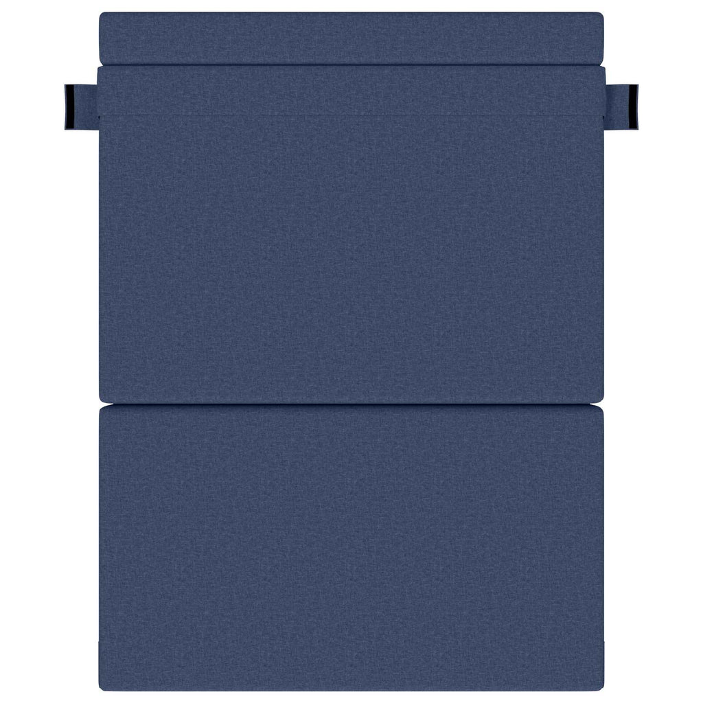 Klappsofa Bett Blau 152 x 86,5 x 60 cm Stoff