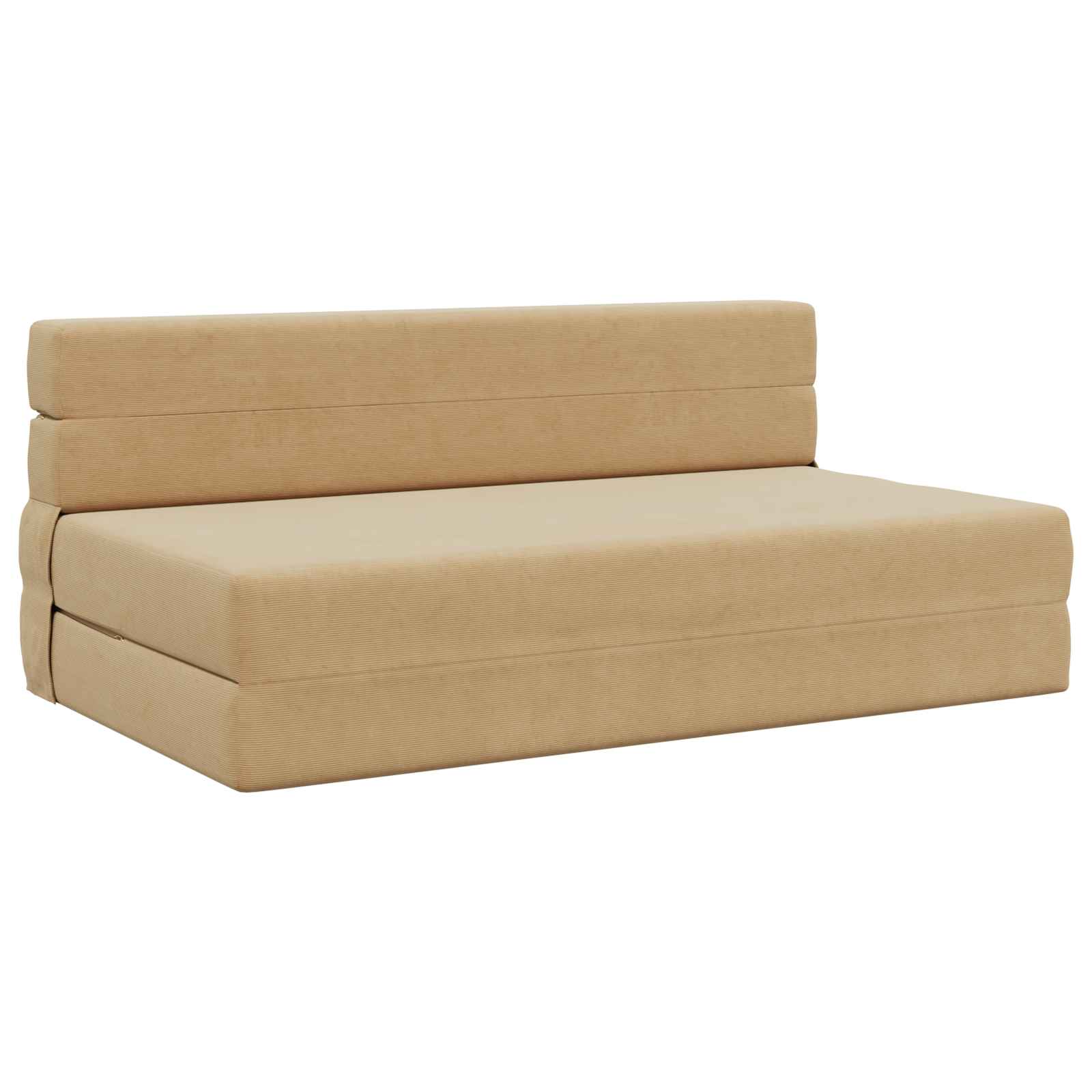 Klappsofa Bett Grün Grau 152 x 86,5 x 60 cm Stoff