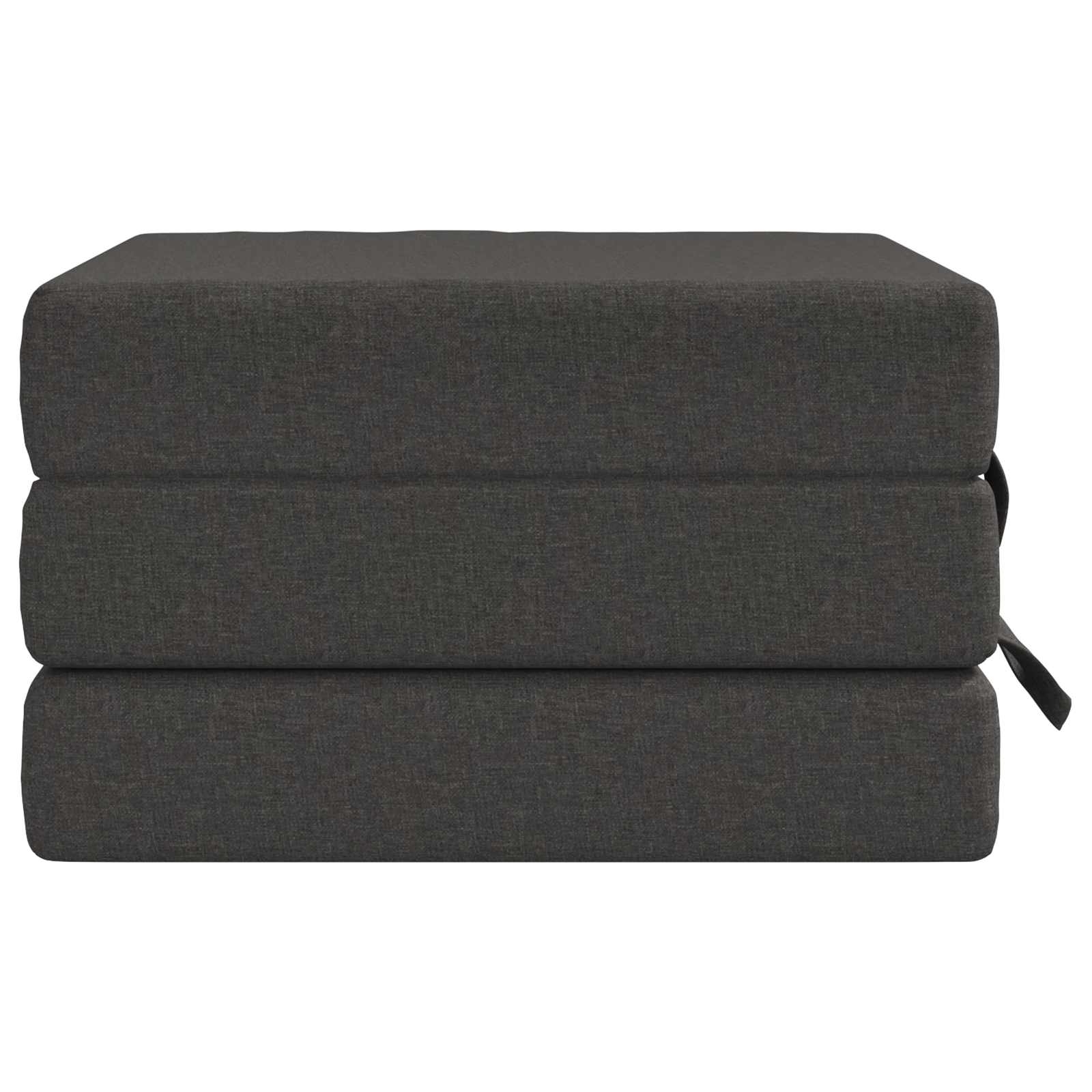 Klappsofa Bett 75 x 63 x 45 cm Dunkelgrau