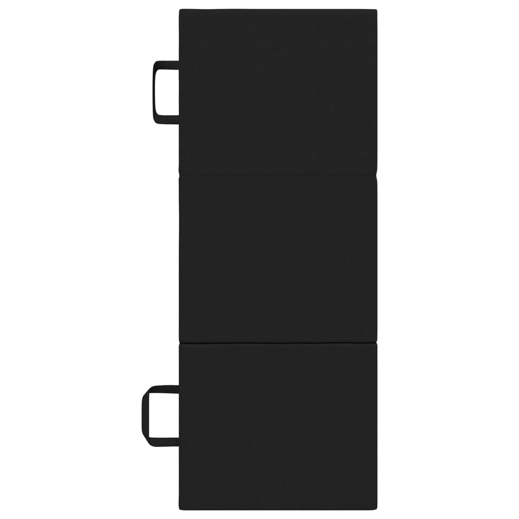 Klappsofa Bett 75 x 63 x 45 cm Schwarz