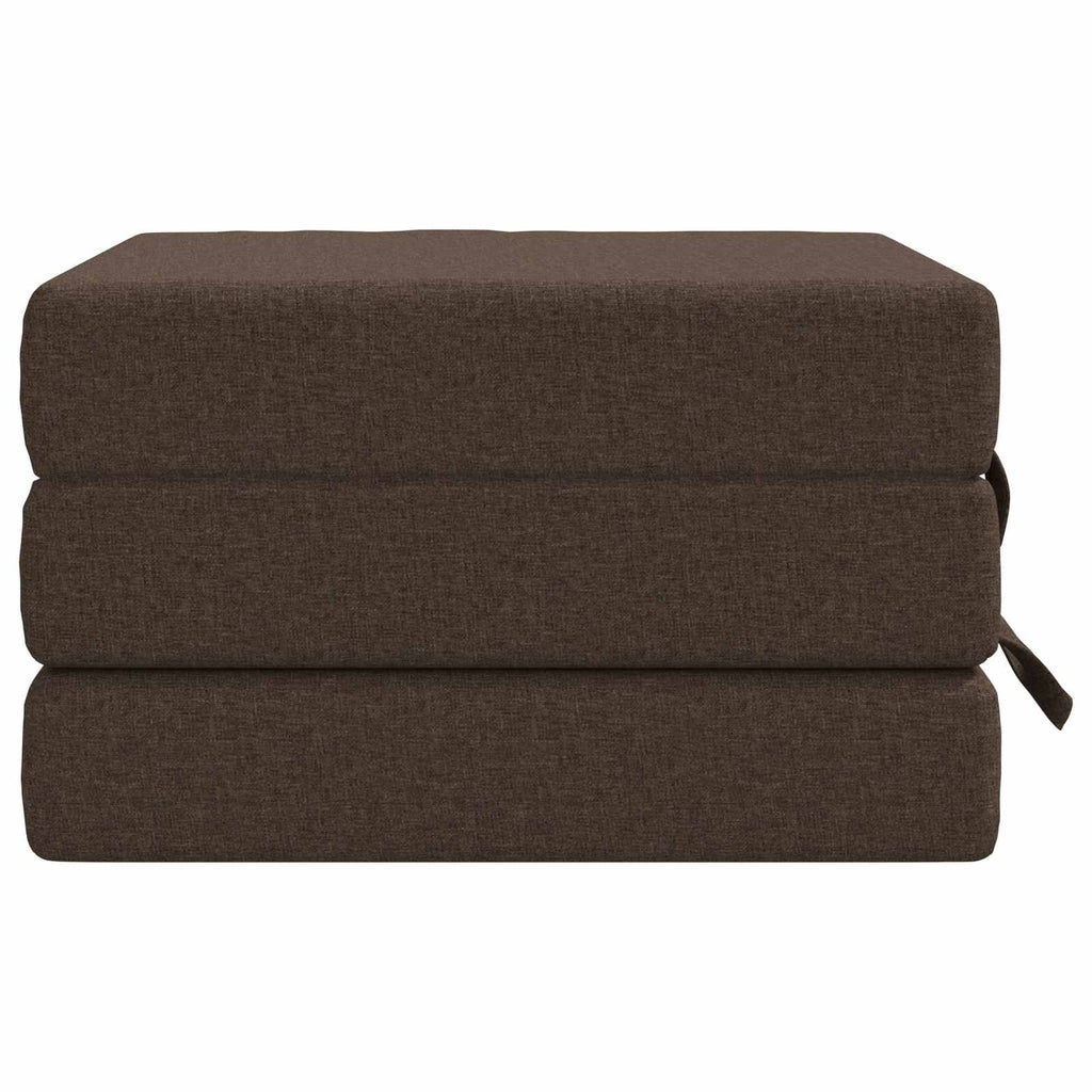 Klappsofa Bett 75 x 63 x 45 cm Taupe