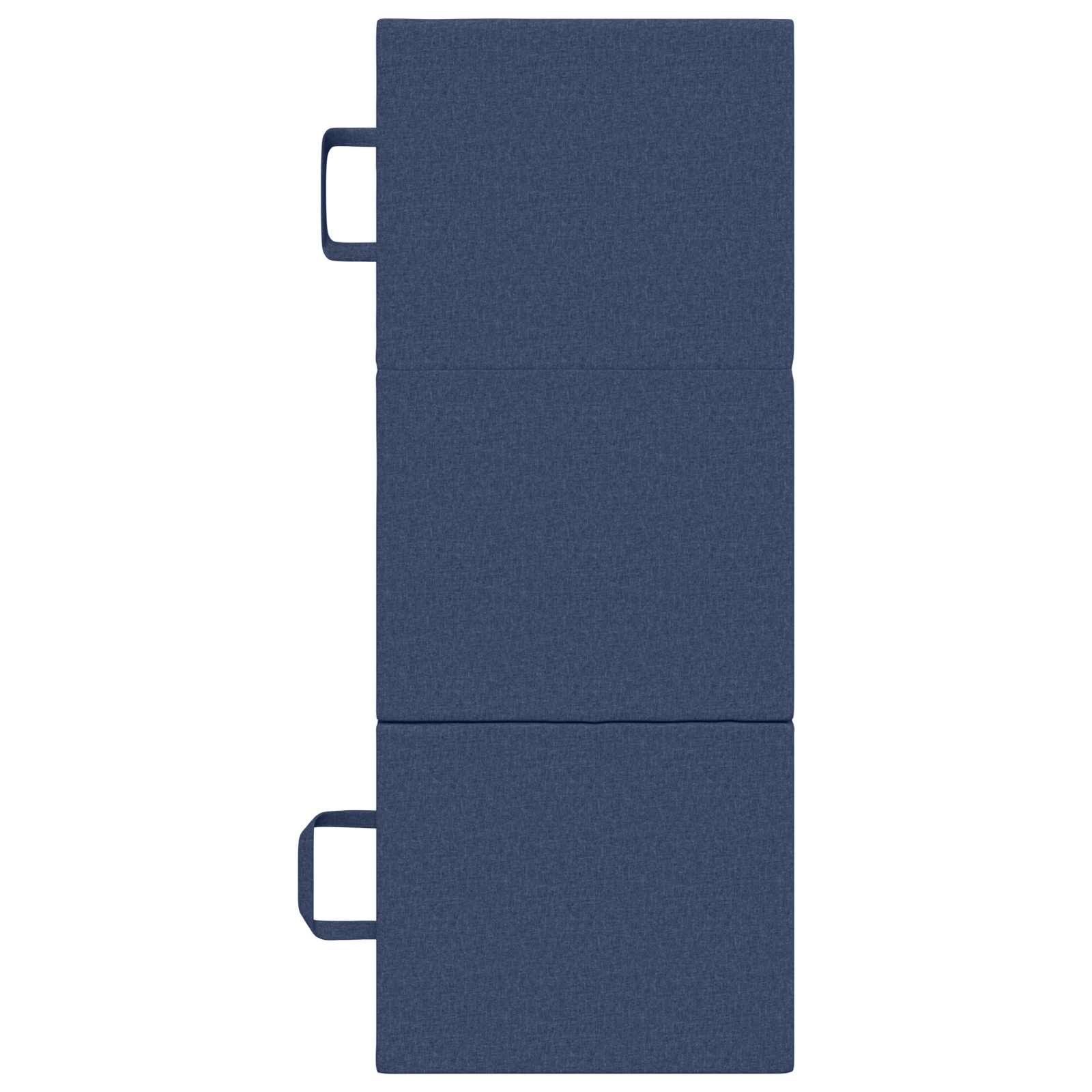 Klappsofa Bett 75 x 63 x 45 cm Blau