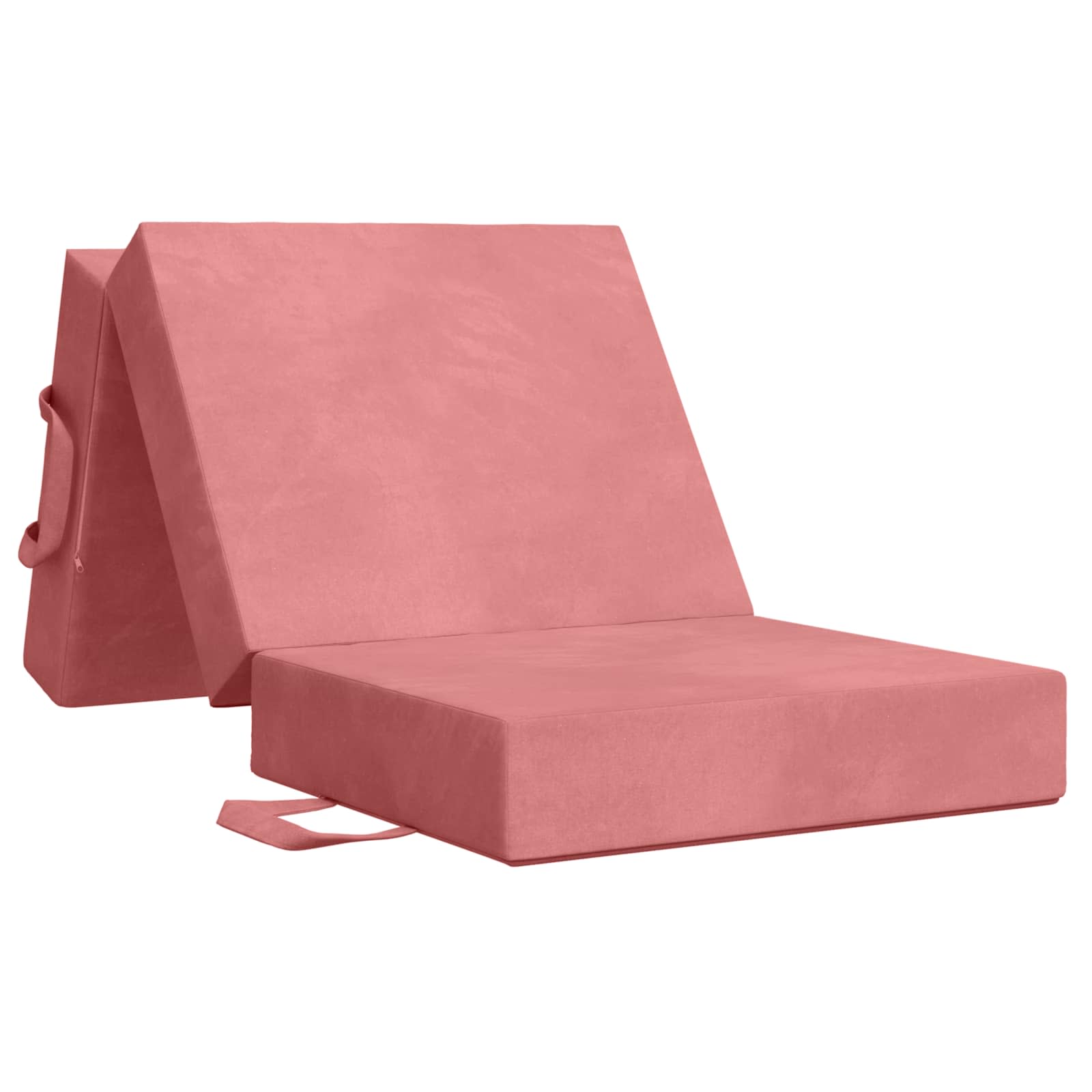 Klappsofa Bett 75 x 63 x 45 cm Rosa