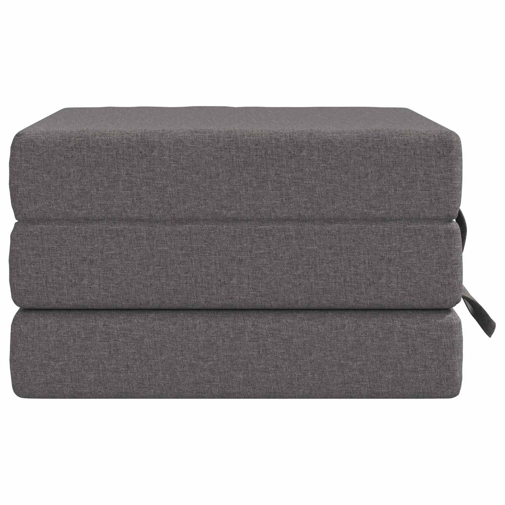 Klappsofa Bett 90 x 63 x 45 cm Hellgrau