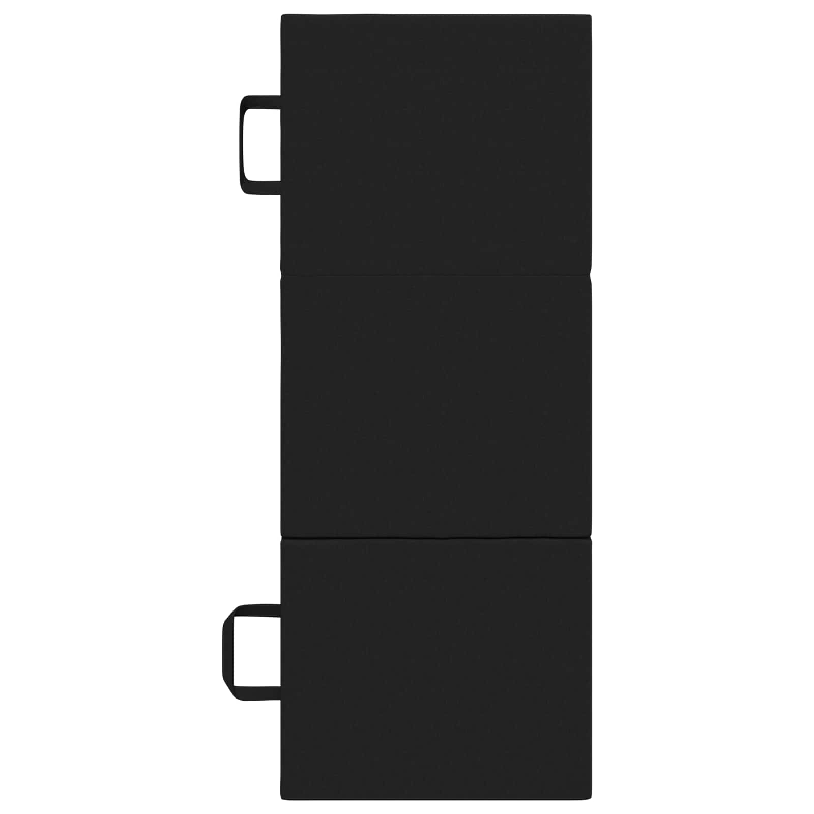 Klappsofa Bett 90 x 63 x 45 cm Schwarz
