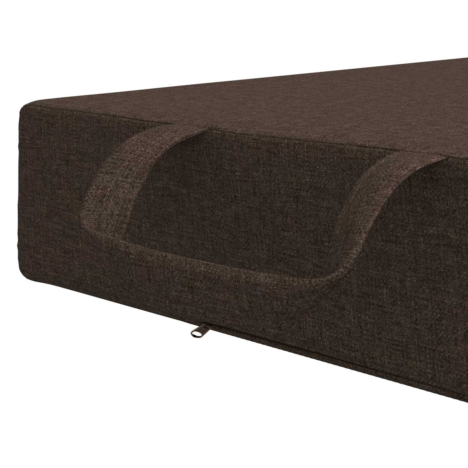 Klappsofa Bett 90 x 63 x 45 cm Taupe