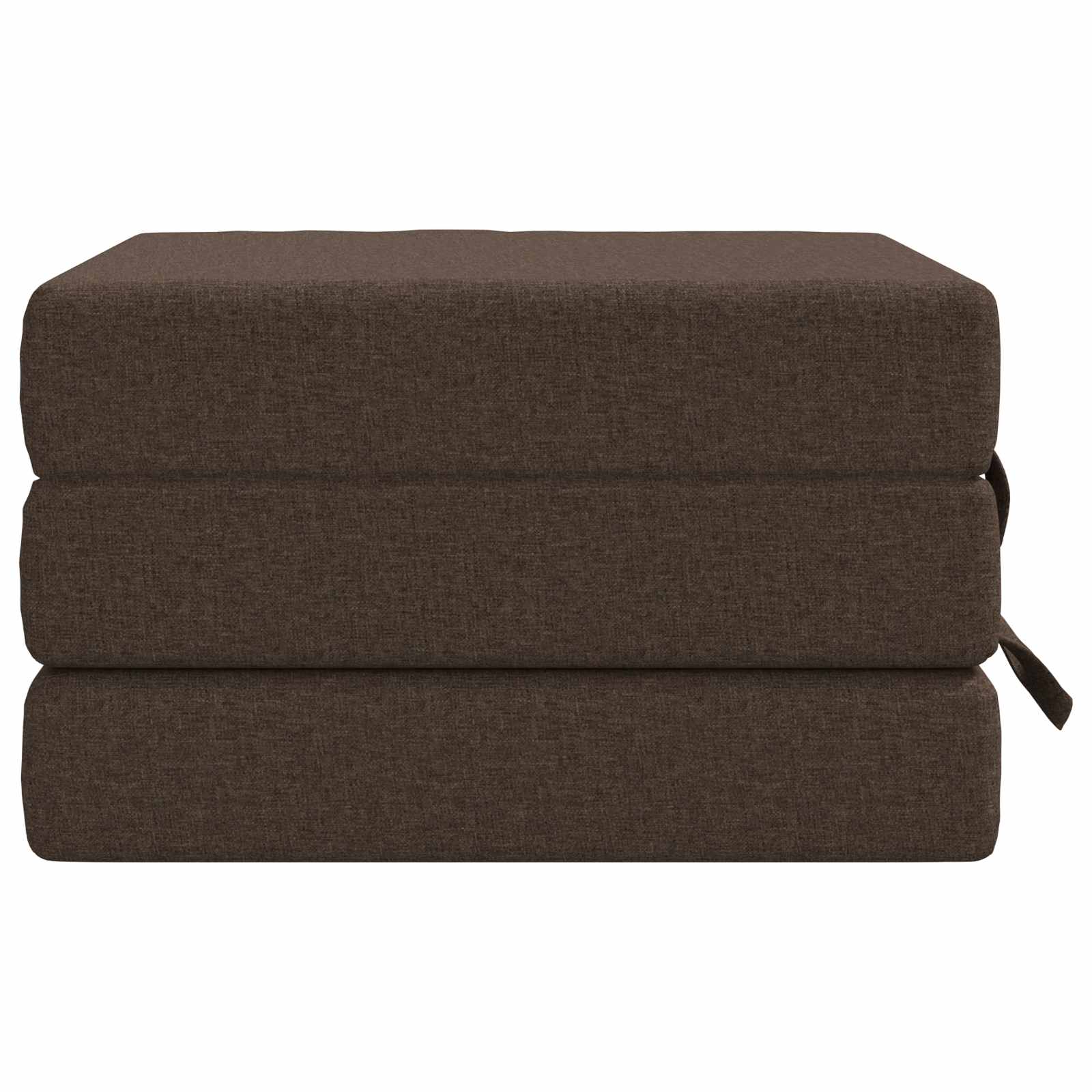 Klappsofa Bett 90 x 63 x 45 cm Taupe