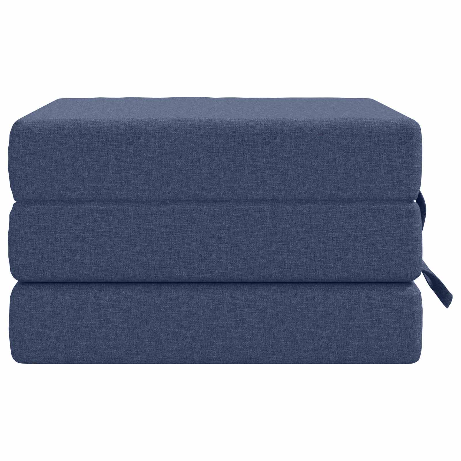 Klappsofa Bett 90 x 63 x 45 cm Blau