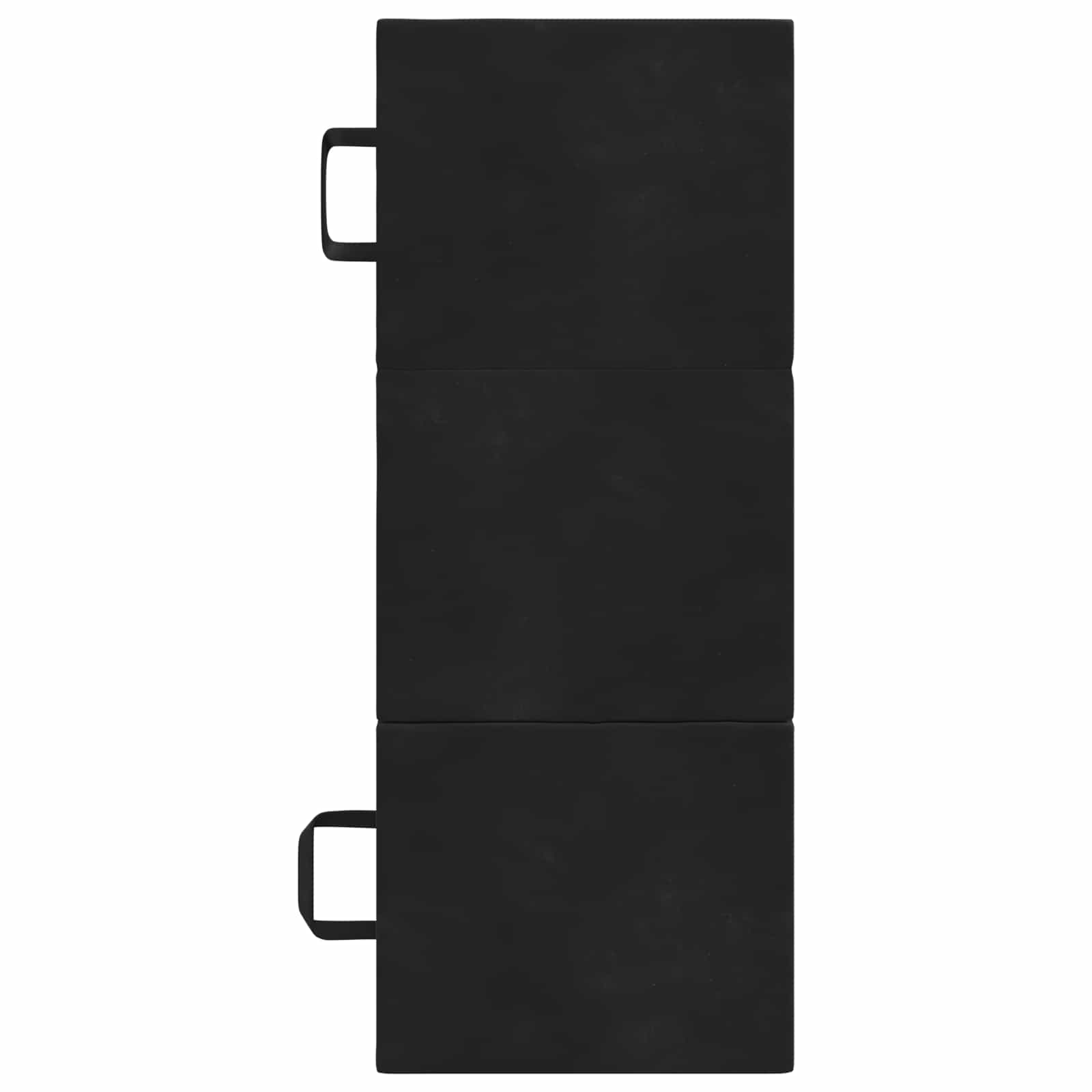 Klappsofa Bett 90 x 63 x 45 cm Schwarz