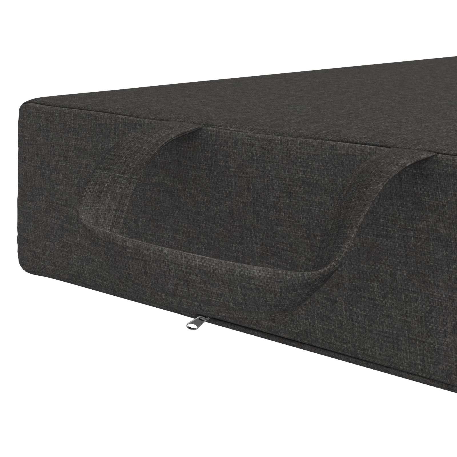 Klappsofa Bett 75 x 67 x 45 cm Dunkelgrau