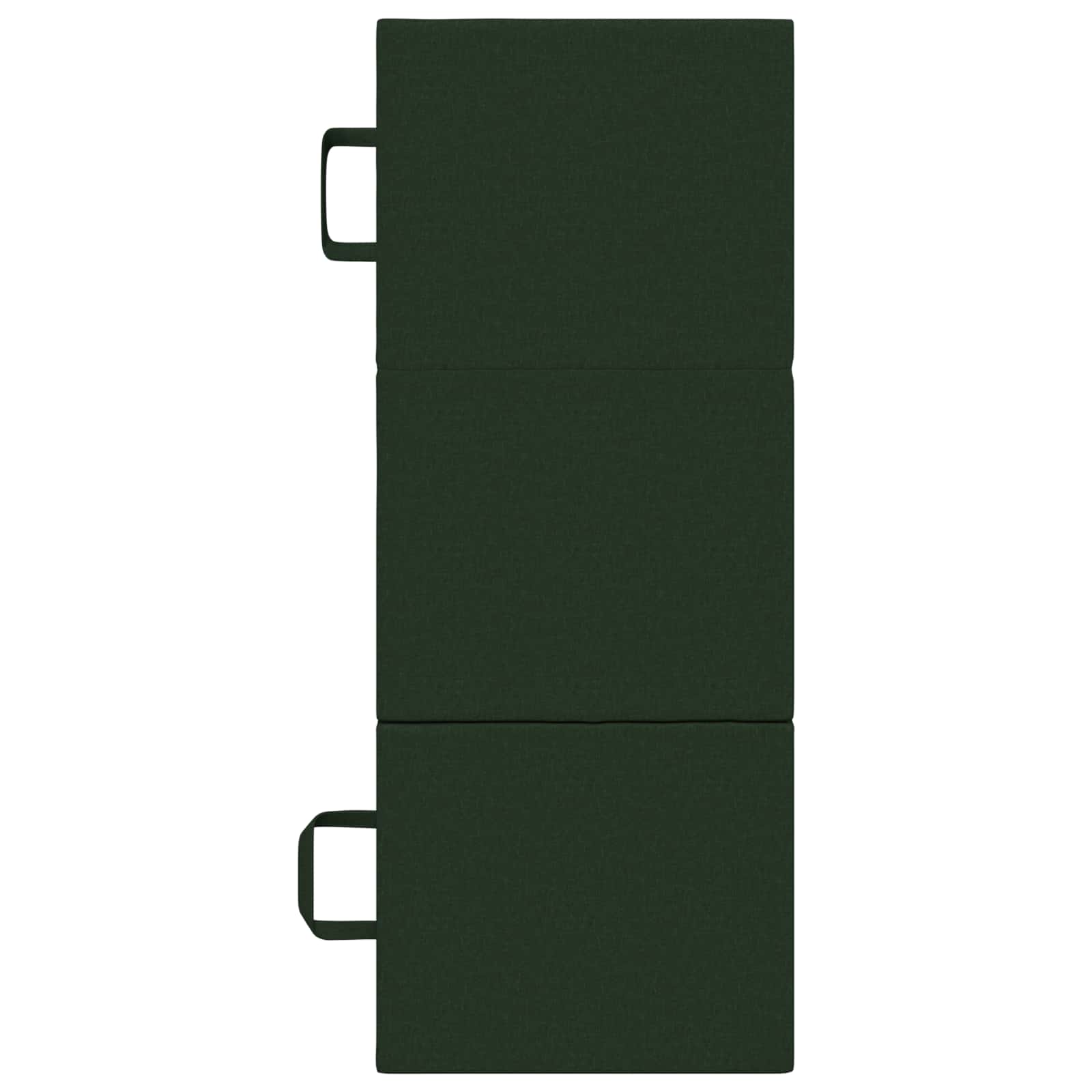 Klappsofa Bett 75 x 67 x 45 cm Dunkelgrün