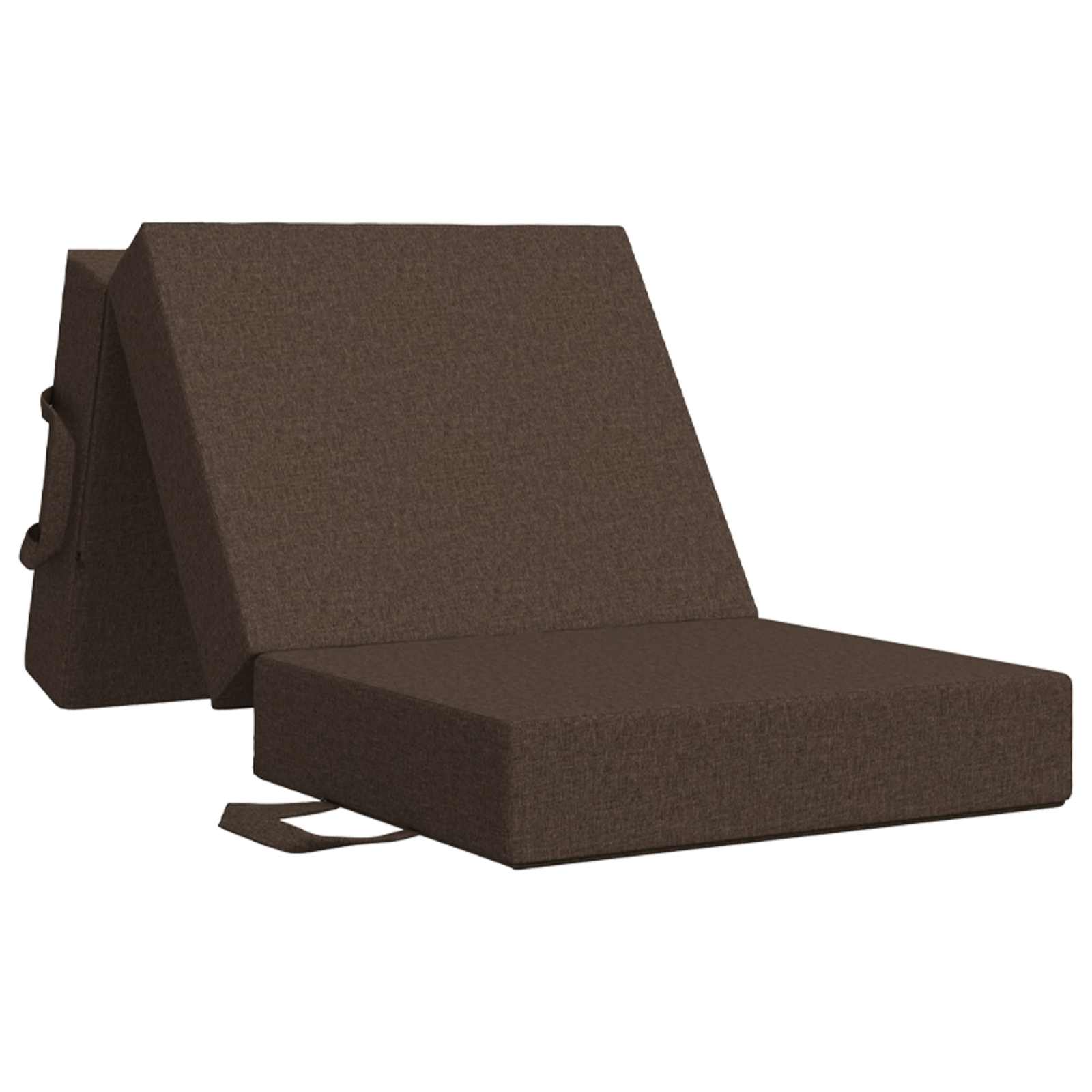 Klappsofa Bett 75 x 67 x 45 cm Taupe