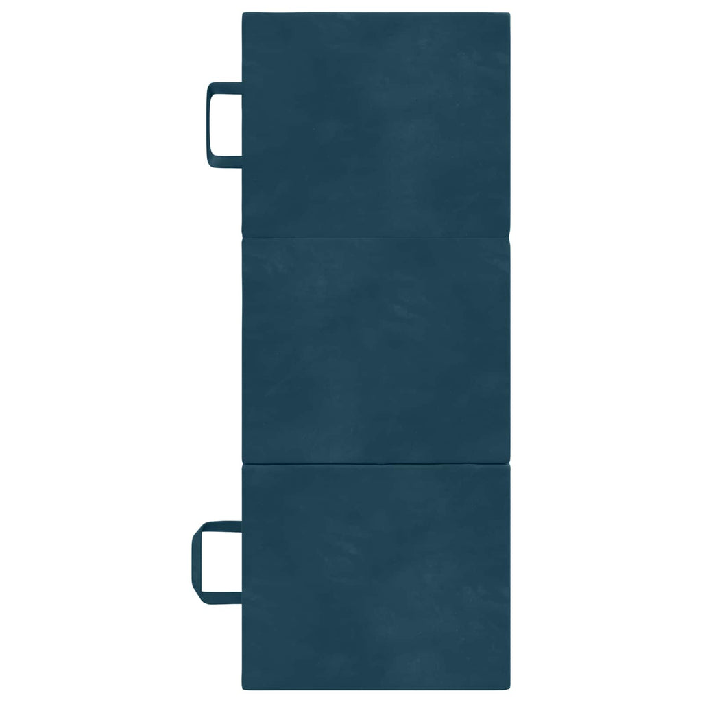 Klappsofa Bett 75 x 67 x 45 cm Blau
