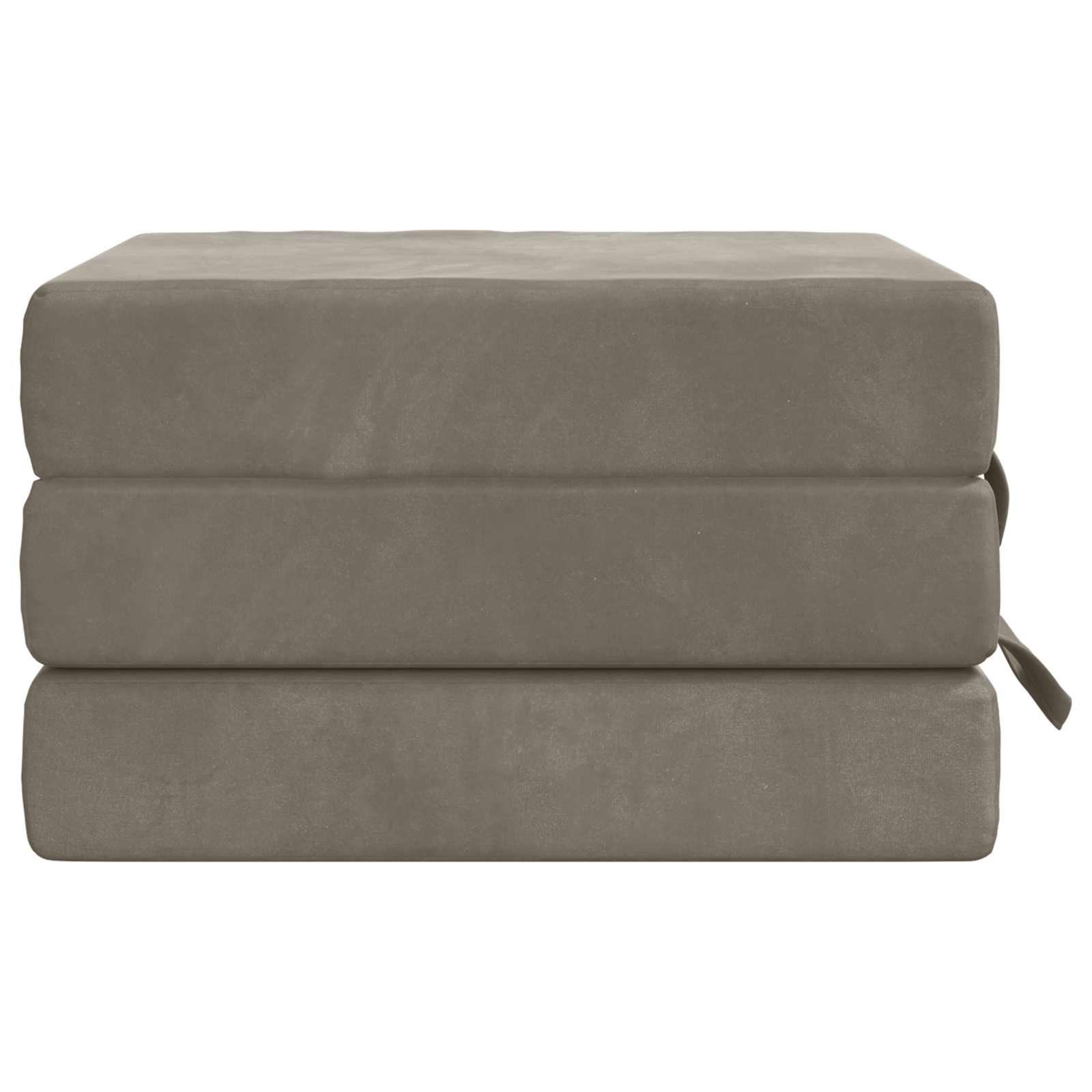 Klappsofa Bett 75 x 67 x 45 cm Hellgrau