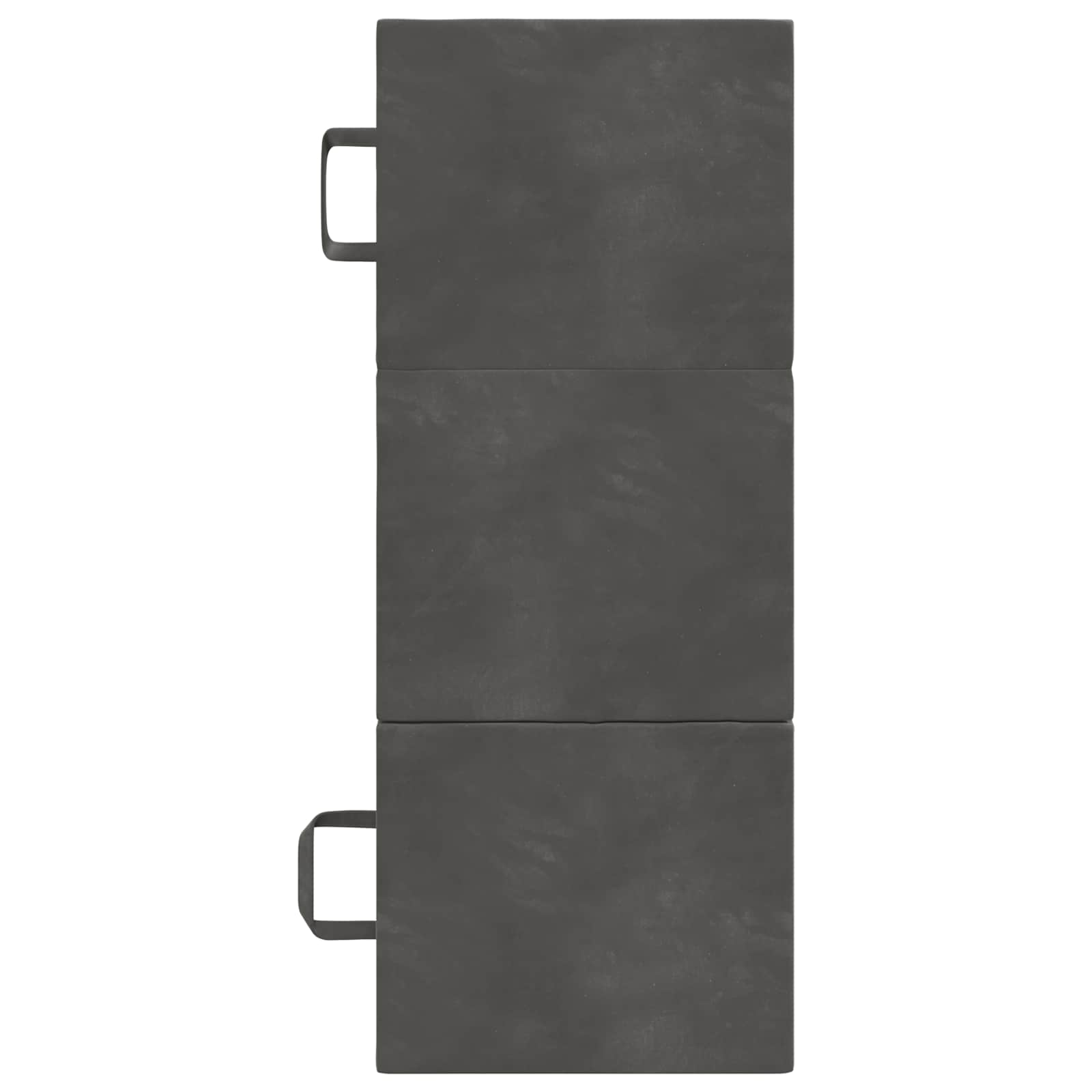 Klappsofa Bett 75 x 67 x 45 cm Dunkelgrau