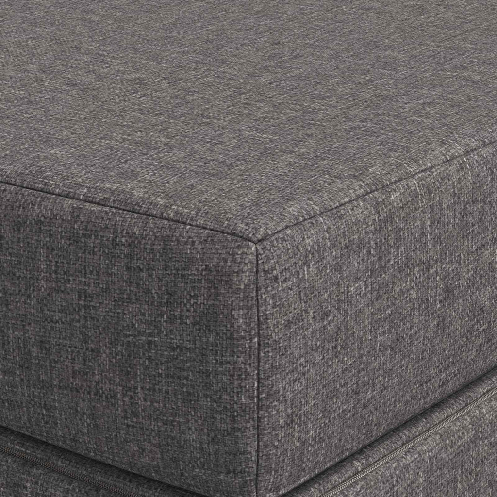Klappsofa Bett 80 x 67 x 45 cm Hellgrau