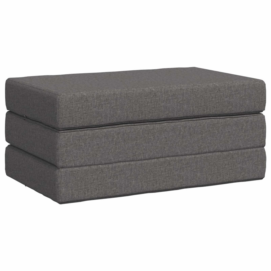 Klappsofa Bett 80 x 67 x 45 cm Hellgrau