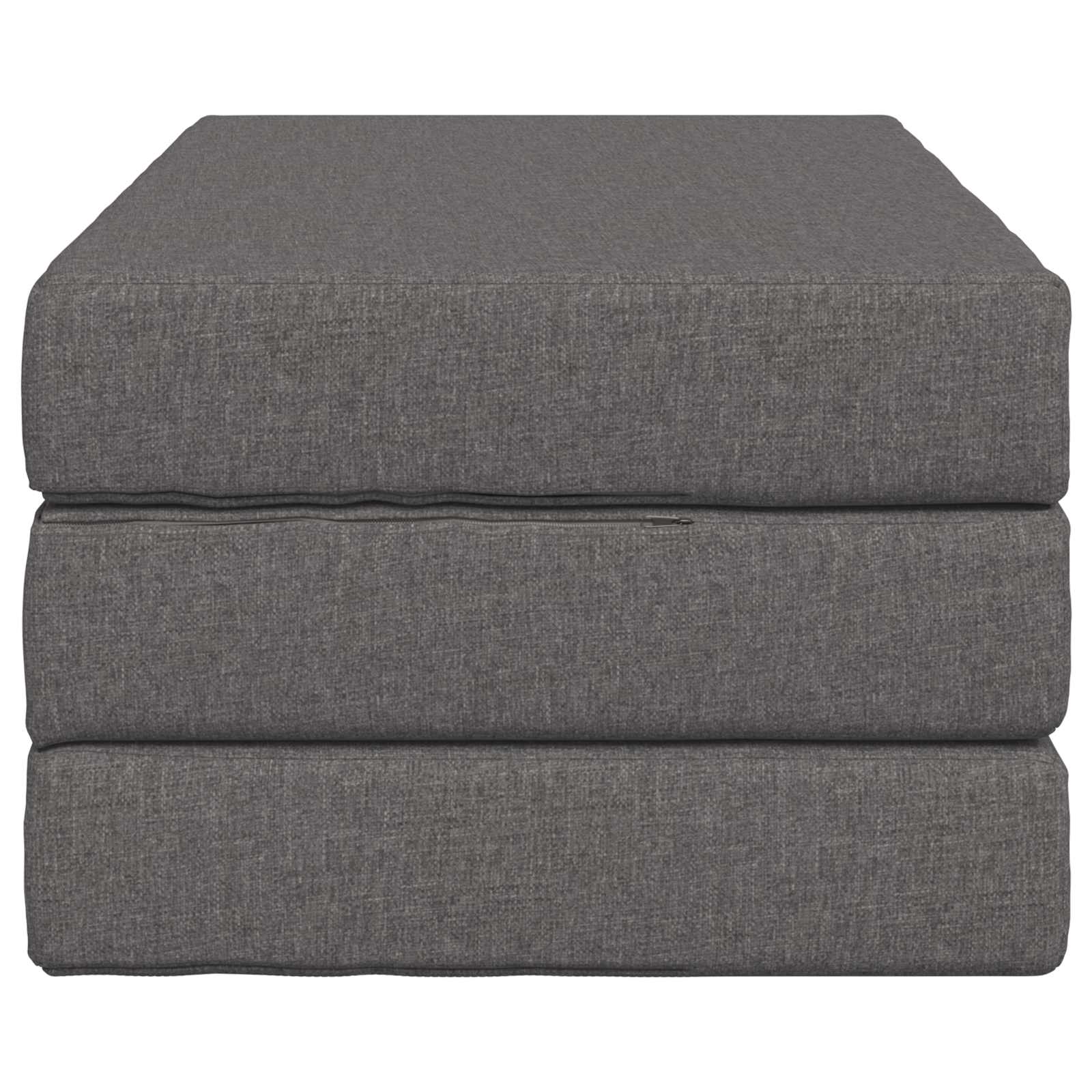 Klappsofa Bett 80 x 67 x 45 cm Hellgrau