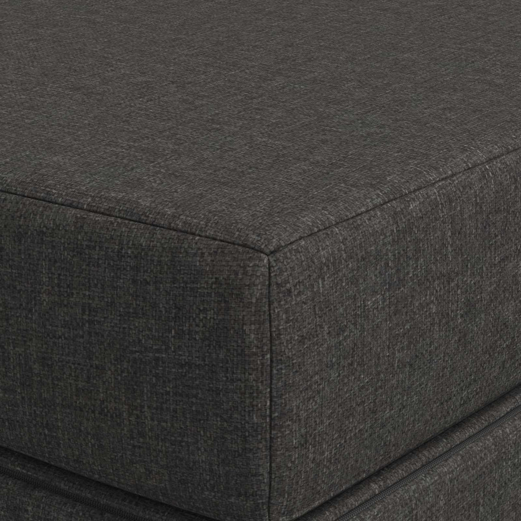 Klappsofa Bett 80 x 67 x 45 cm Dunkelgrau