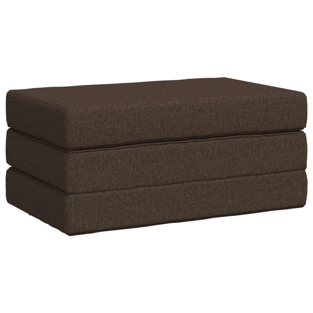 Klappsofa Bett 80 x 67 x 45 cm Taupe