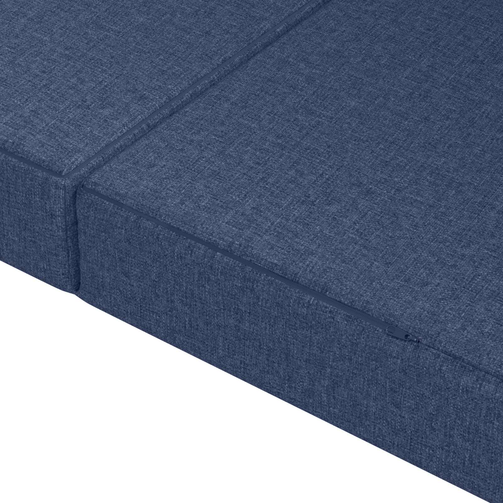 Klappsofa Bett 80 x 67 x 45 cm Blau