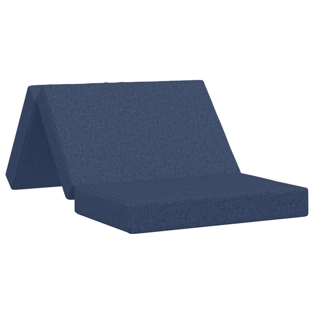 Klappsofa Bett 80 x 67 x 45 cm Blau