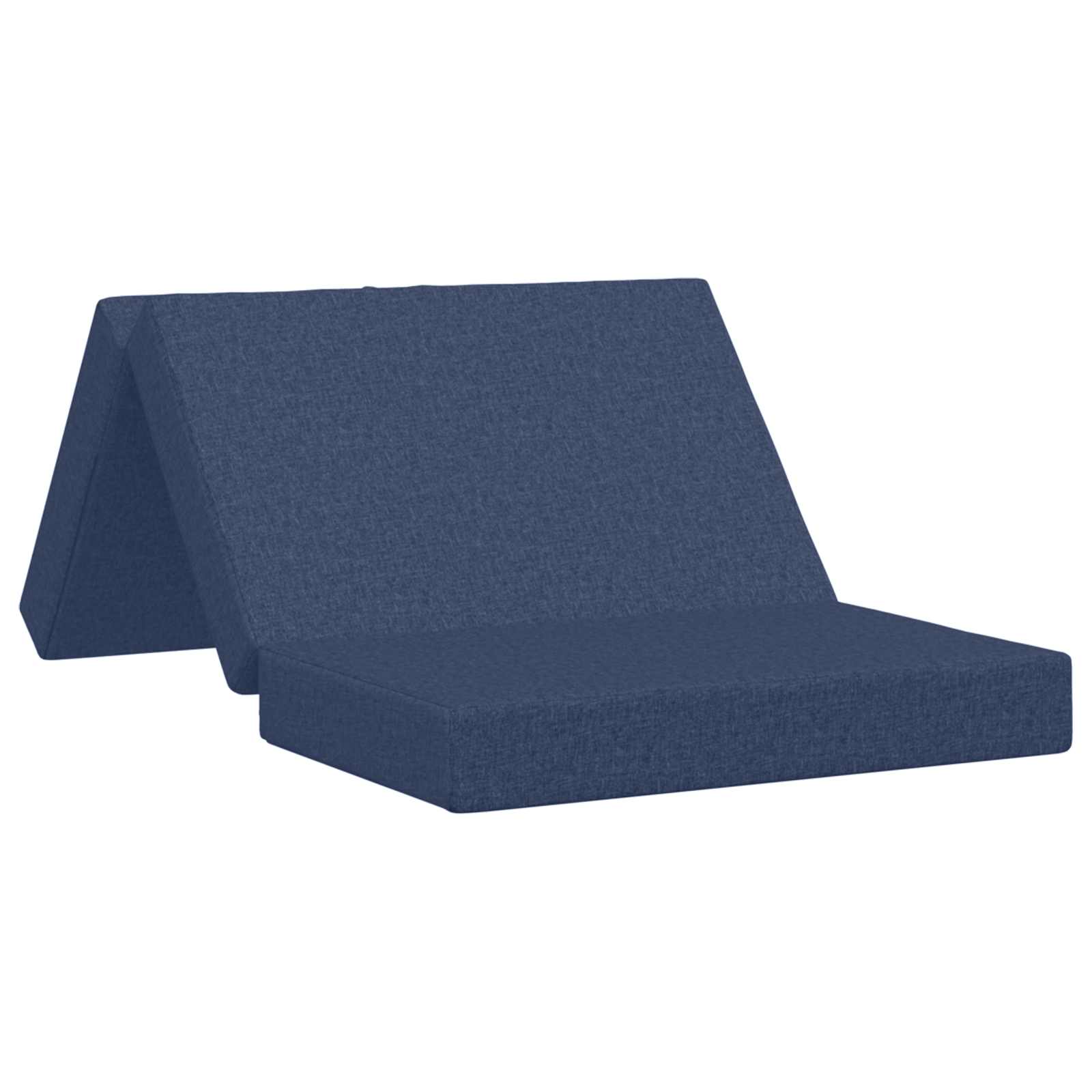 Klappsofa Bett 80 x 67 x 45 cm Blau