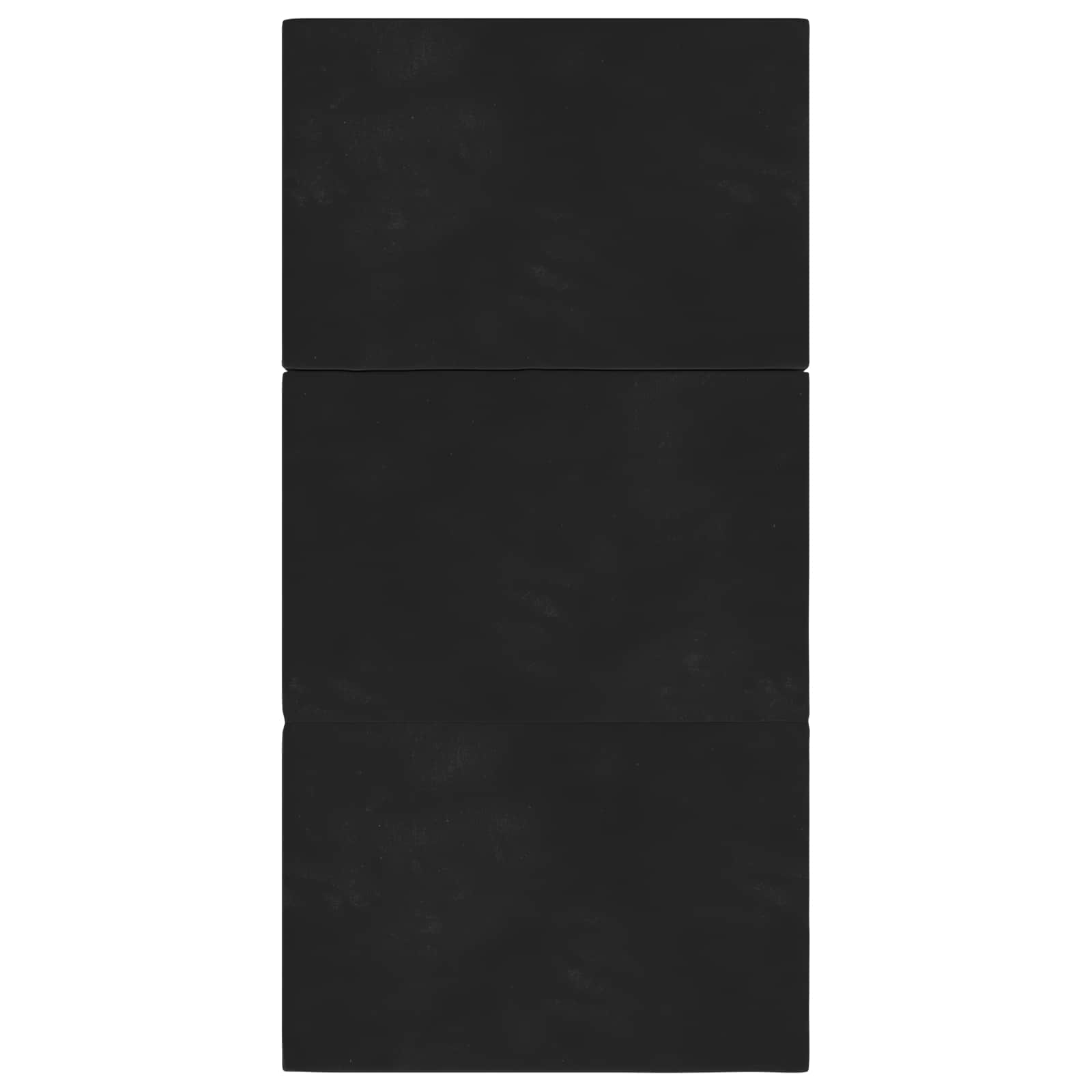 Klappsofa Bett 80 x 67 x 45 cm Schwarz