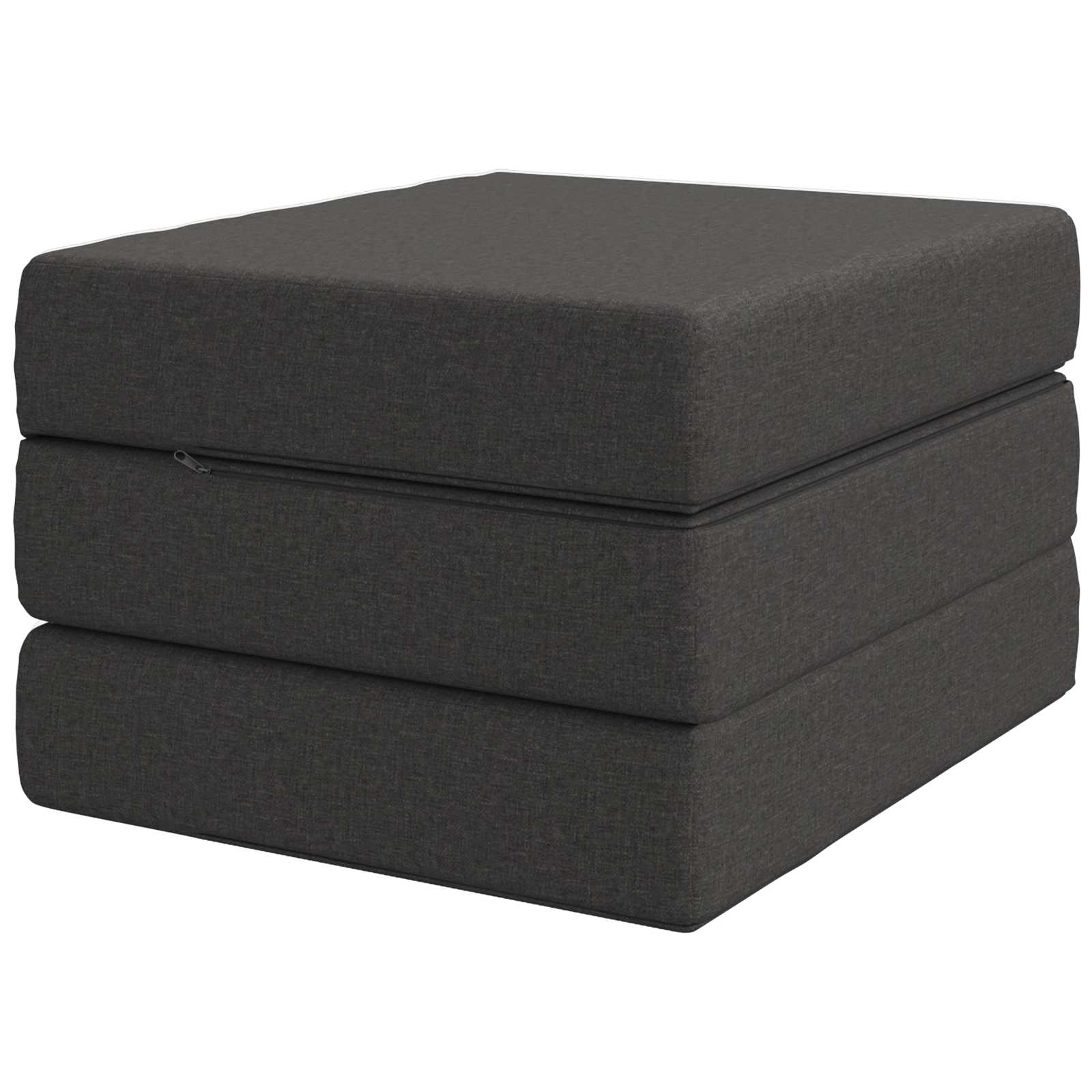 Klappsofa Bett 90 x 67 x 45 cm Dunkelgrau