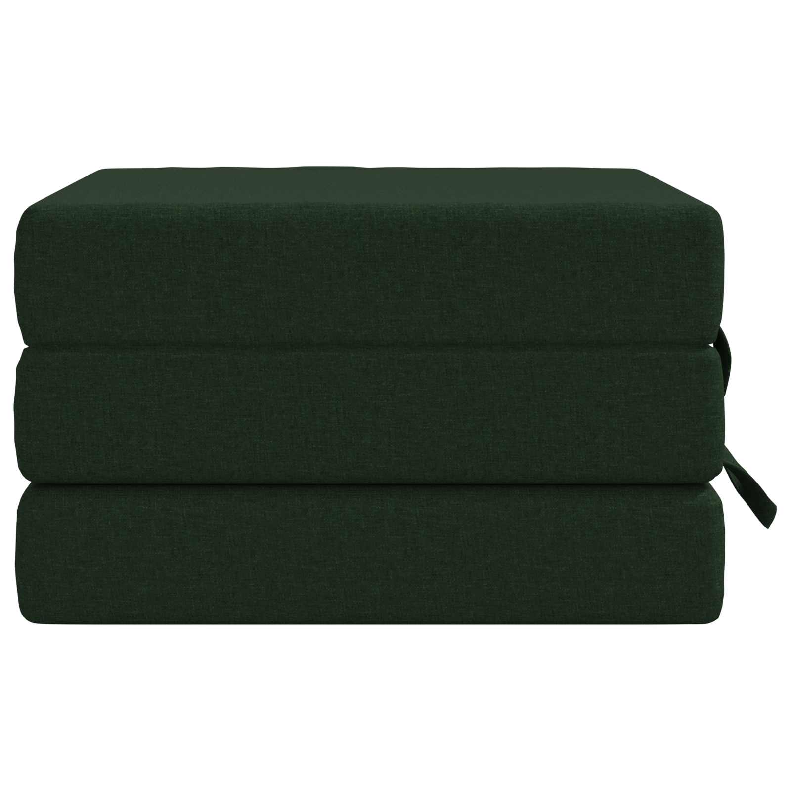 Klappsofa Bett 90 x 67 x 45 cm Dunkelgrün