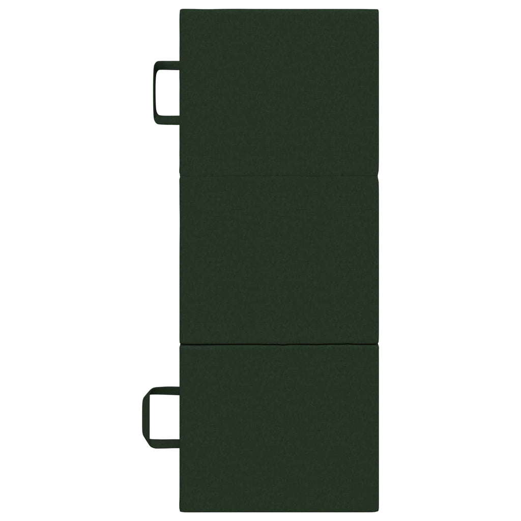 Klappsofa Bett 90 x 67 x 45 cm Dunkelgrün