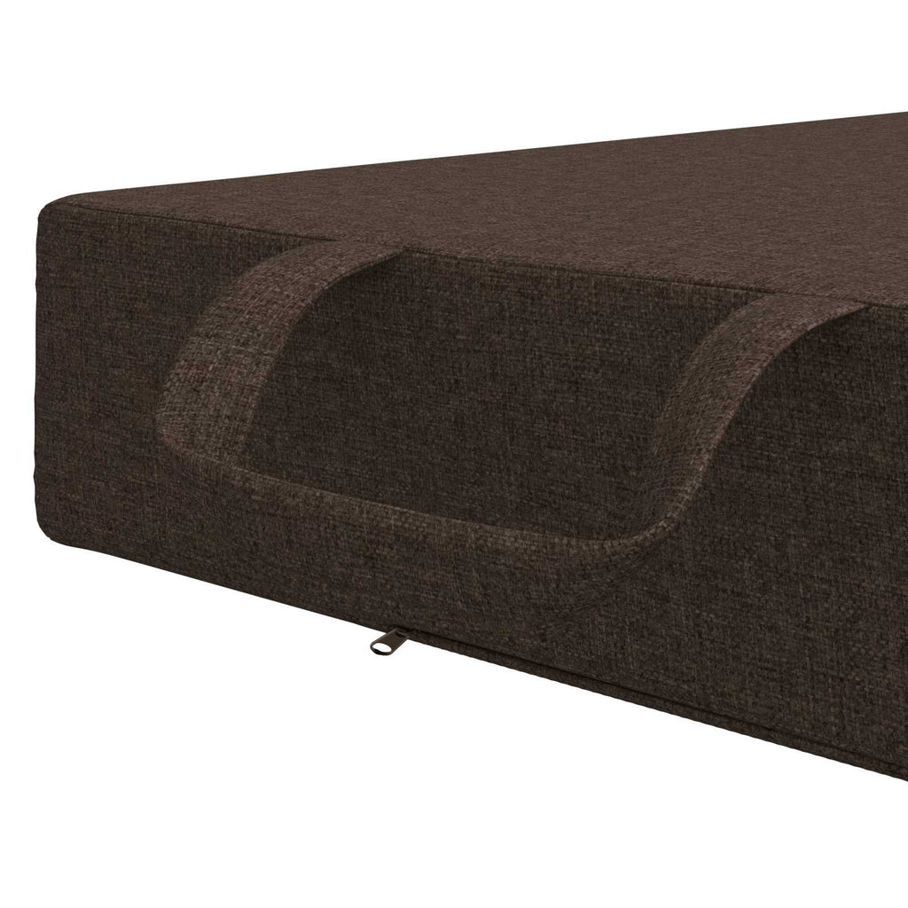 Klappsofa Bett 90 x 67 x 45 cm Taupe