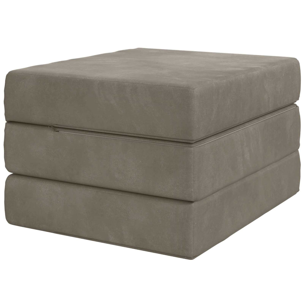 Klappsofa Bett 90 x 67 x 45 cm Hellgrau
