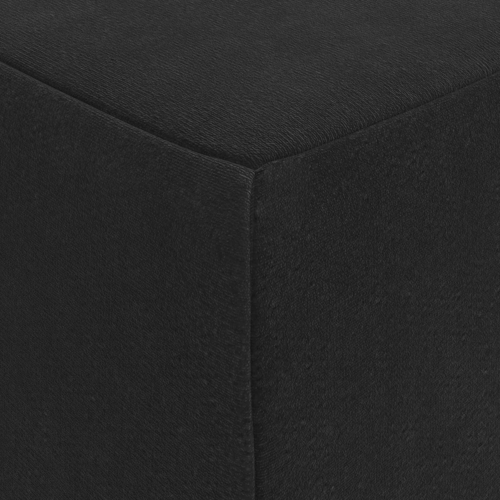 Klappsofa Bett 90 x 67 x 45 cm Schwarz