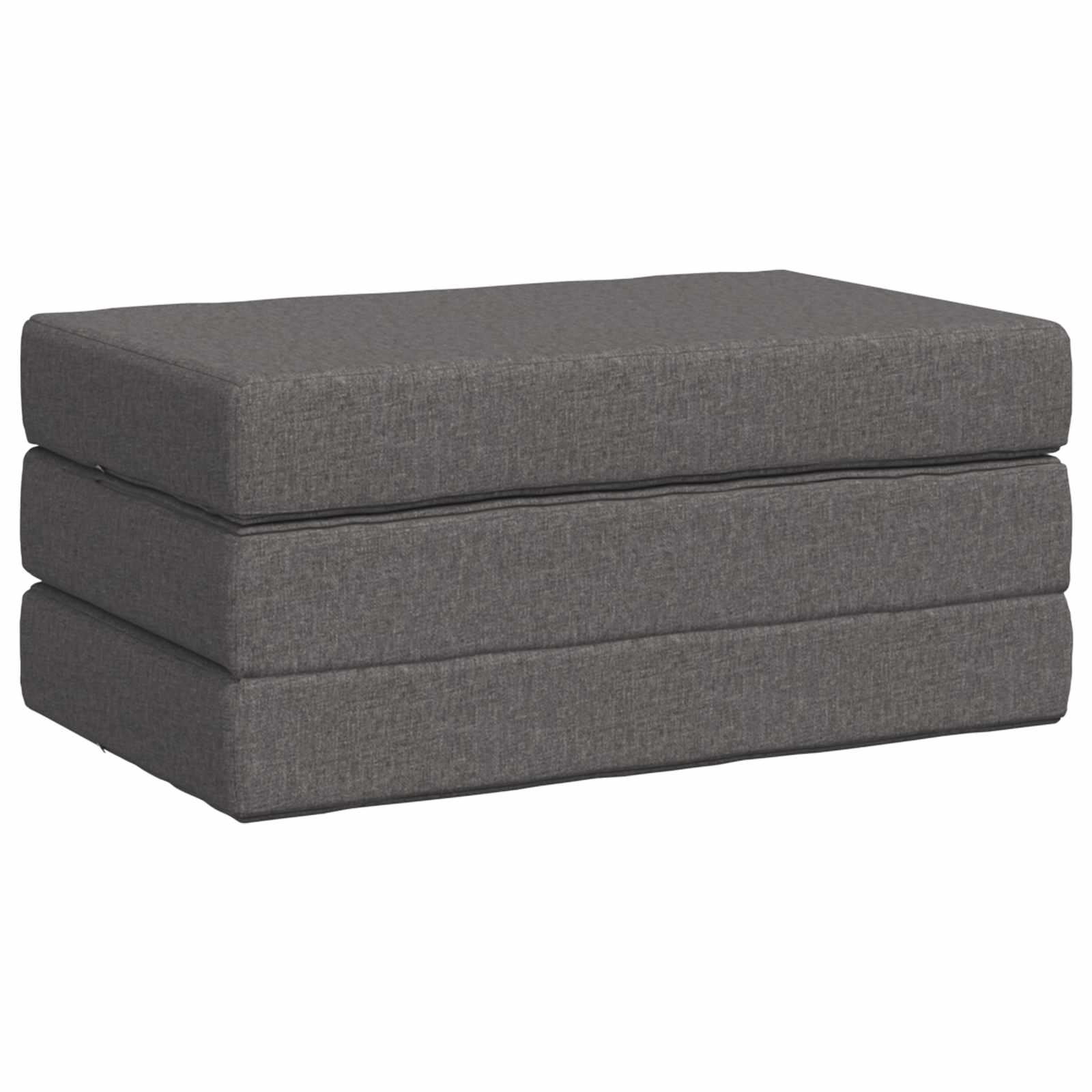 Klappsofa Bett 100 x 67 x 45 cm Hellgrau