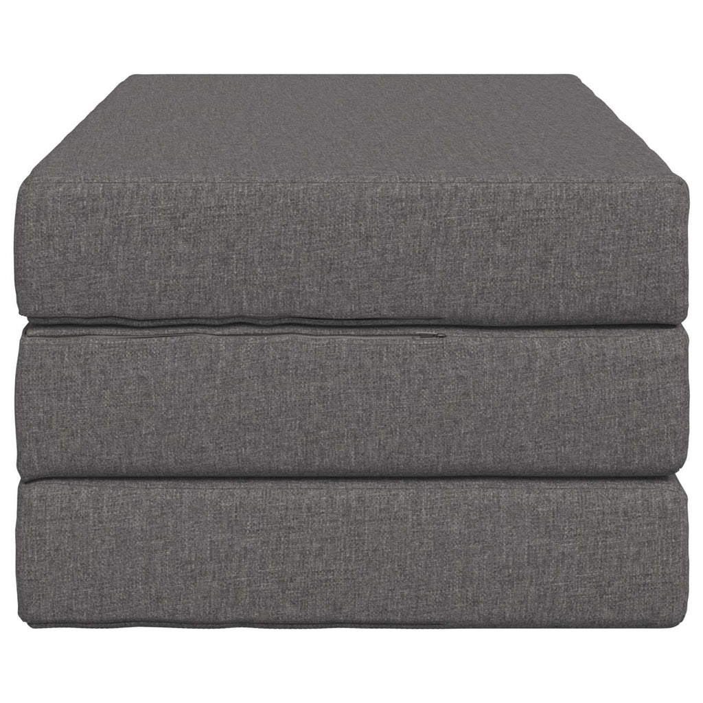 Klappsofa Bett 100 x 67 x 45 cm Hellgrau