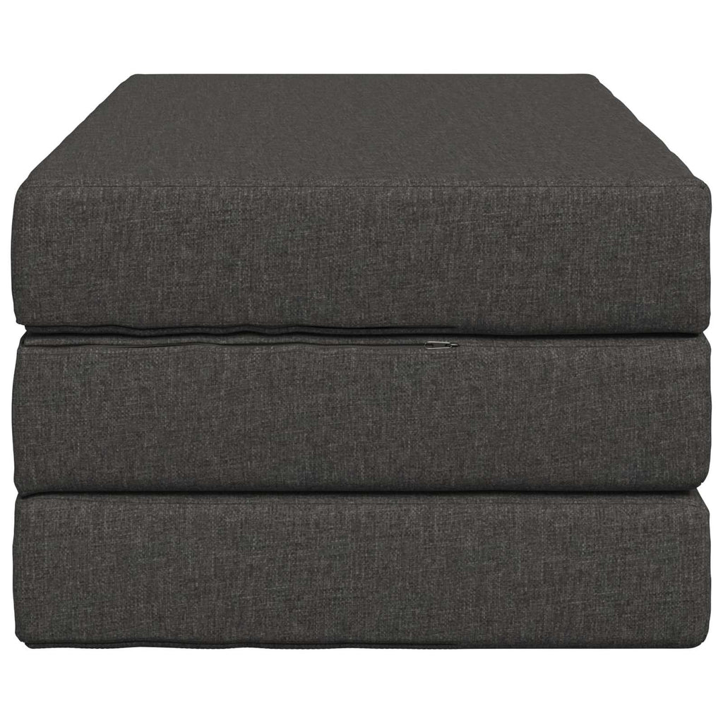 Klappsofa Bett 100 x 67 x 45 cm Dunkelgrau