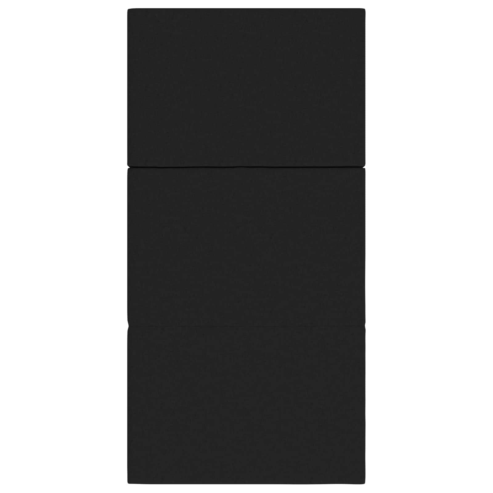 Klappsofa Bett 100 x 67 x 45 cm Schwarz