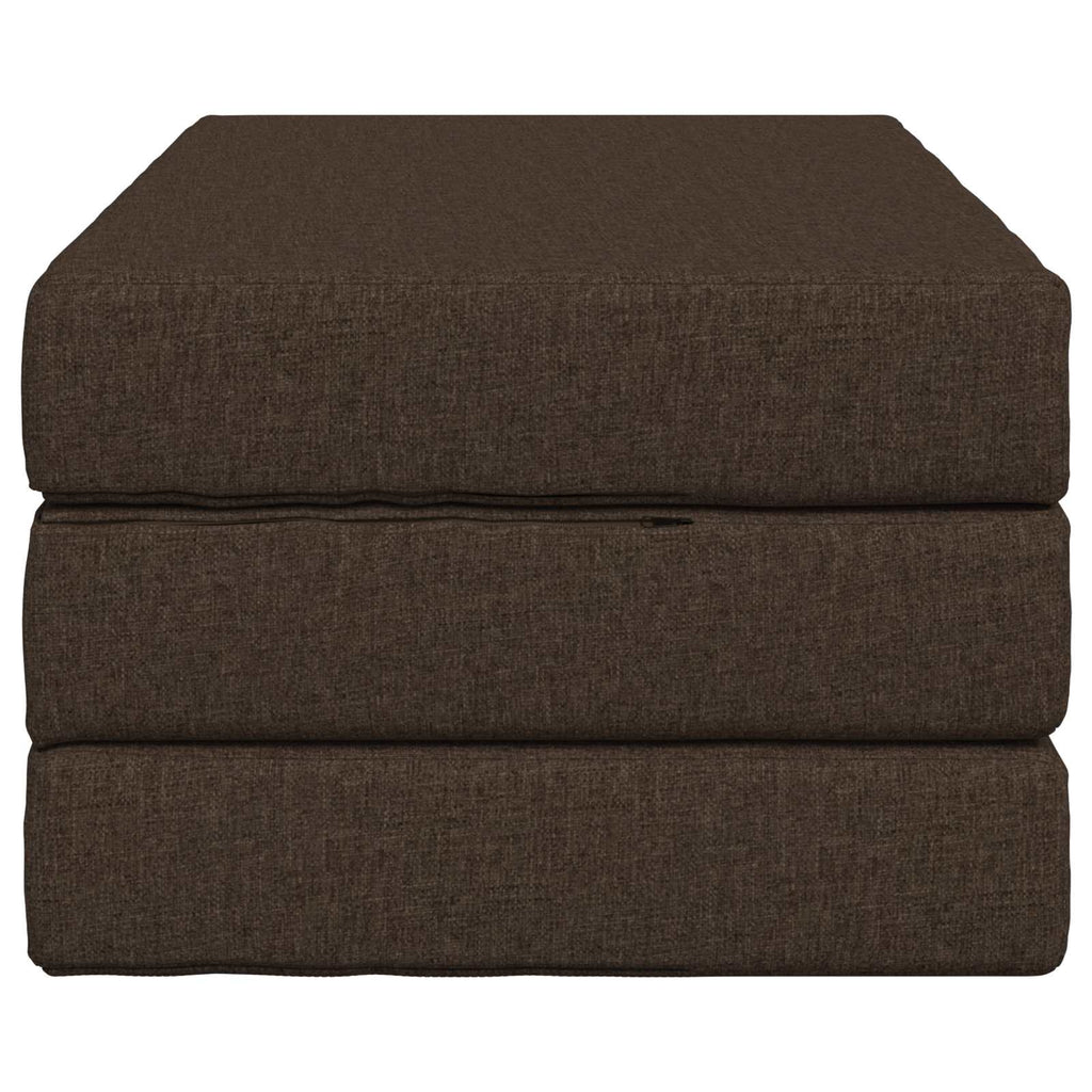 Klappsofa Bett 100 x 67 x 45 cm Taupe