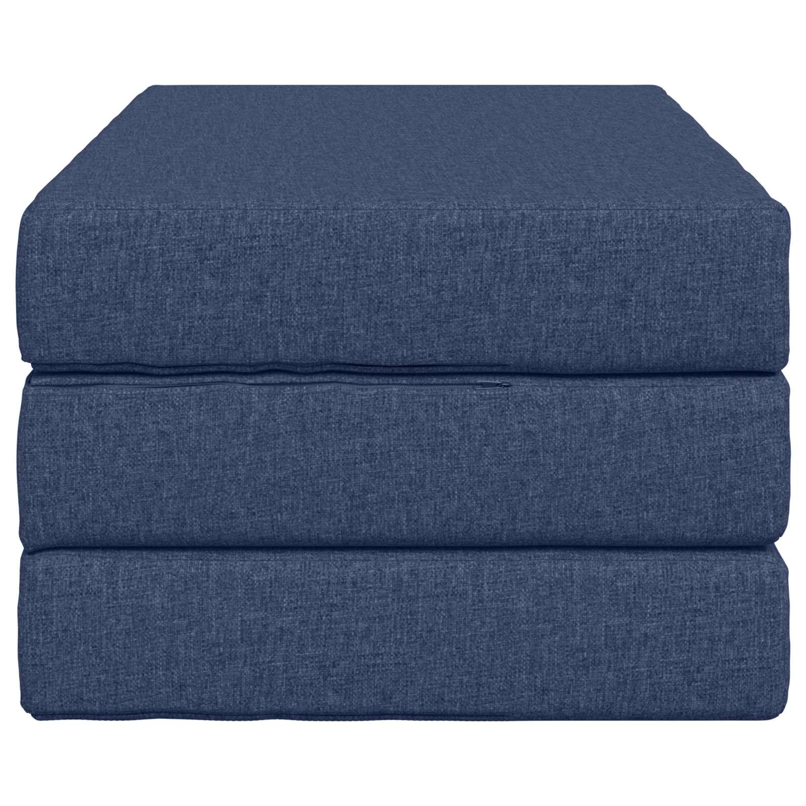 Klappsofa Bett 100 x 67 x 45 cm Blau