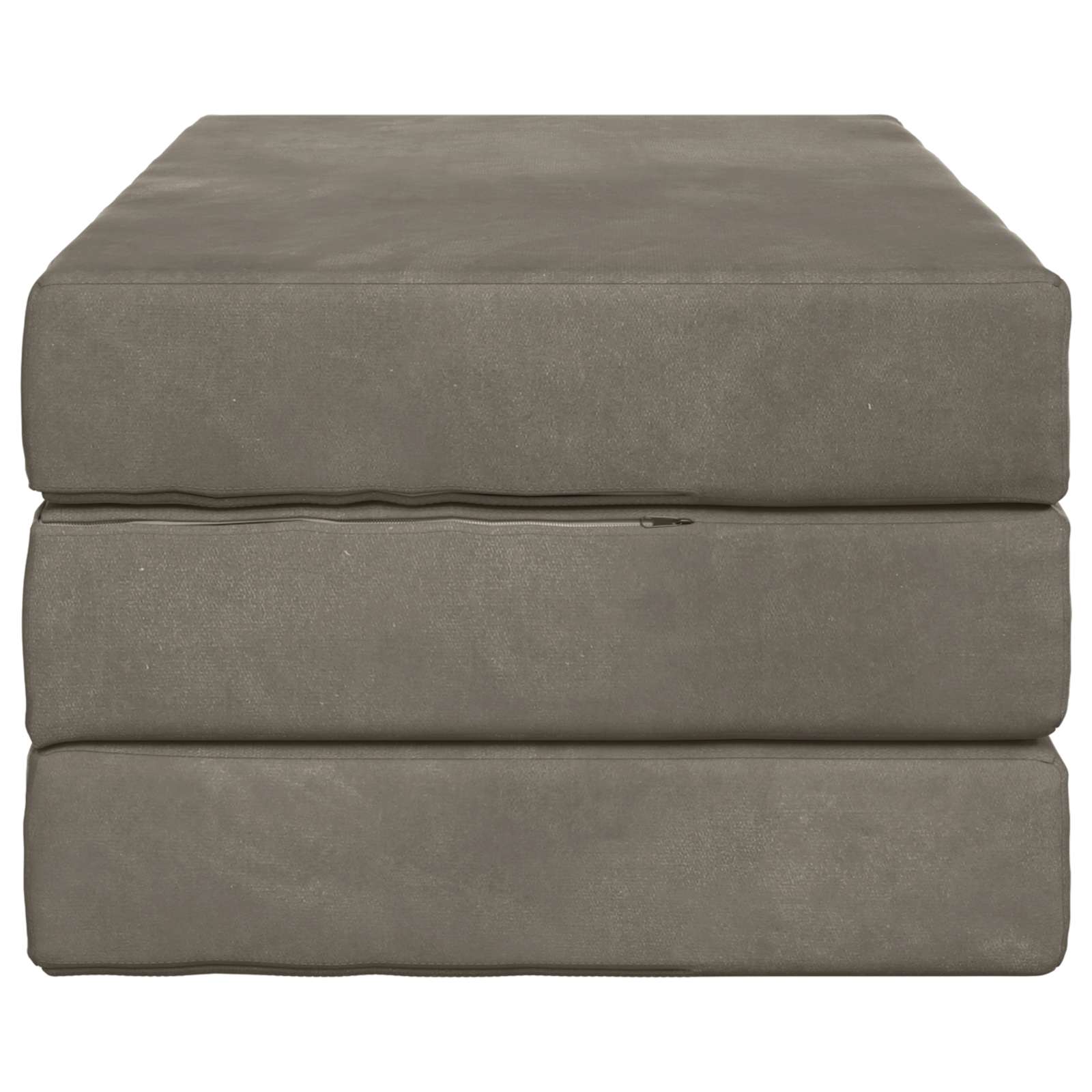 Klappsofa Bett 100 x 67 x 45 cm Hellgrau